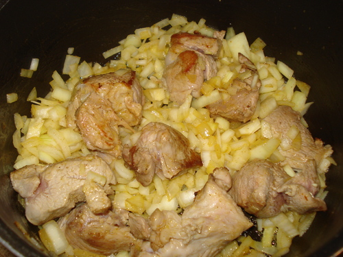 Un Tajine de Veau aux Aubergines