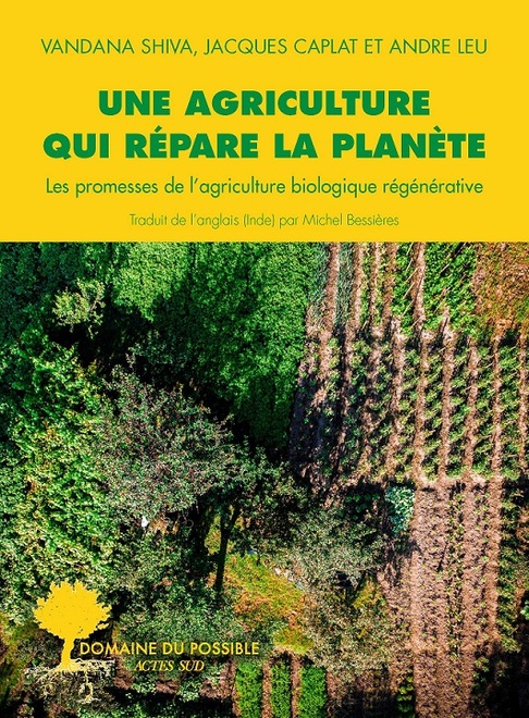 Couverture du livre "Une agriculture qui répare la planète"