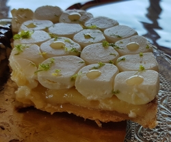 TARTE CITRON VERT / JAUNE ET YUZU (Jeffrey Cagnes)