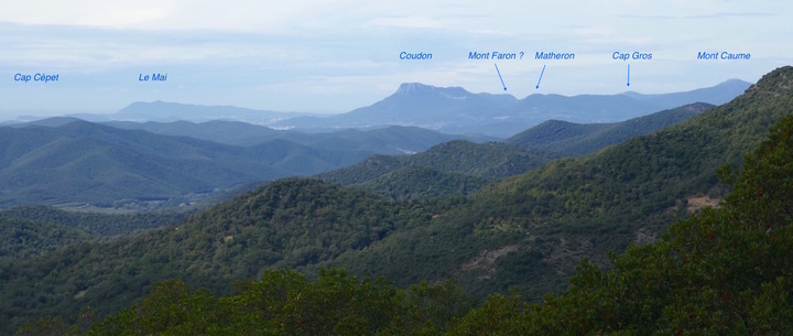 Panorama depuis le belvédère