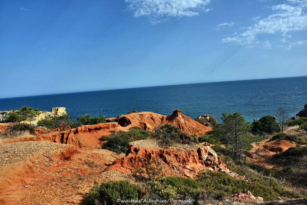 Roches rouges de l'Algarve - Portugal
