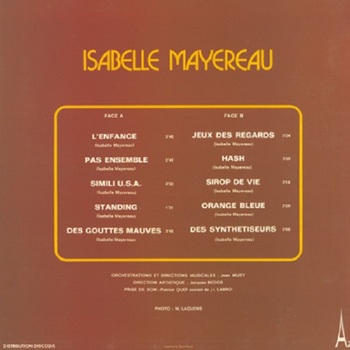 Isabelle Mayereau, 1977