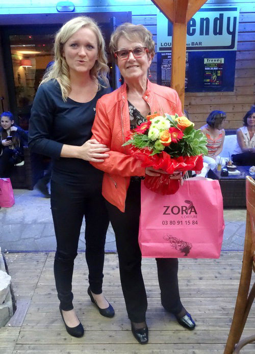 Zora-Coiffure a récompensé ses fidèles clientes...
