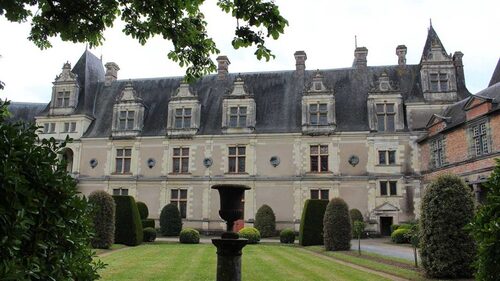 Le château en Chateaubriant en Loire Atlantique