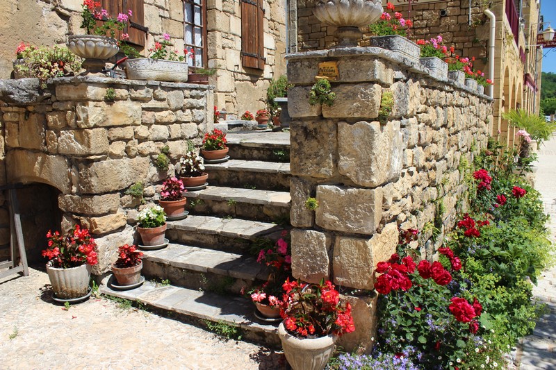 Le village de la Roque-Gageac