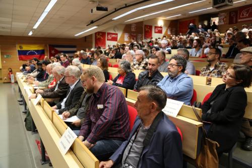 GRAND SUCCES du MEETING du P.R.C.F. commémorant la REVOLUTION D’OCTOBRE (5/11/2017)