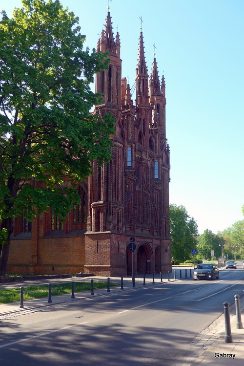 Vilnius : églises Sainte Anne et des bernardins ... n 6
