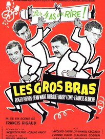 LES GROS BRAS BOX OFFICE FRANCE 1964