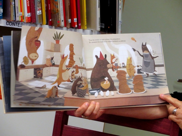 "Des histoires  pour les petites z'oreilles" à la Bibliothèque Municipale de Châtillon sur Seine, ont ravi les enfants...de 3 an à 7 ans !