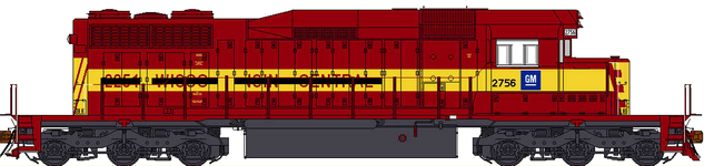 EMD SD 30 2756