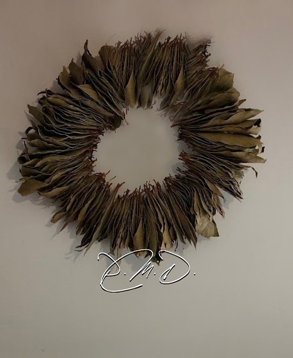 2021 - Couronne de feuilles de Laurier - ND