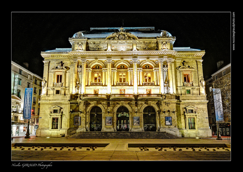 Lyon by night in light!