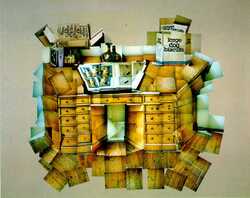 Hockney  The Desk 1981
