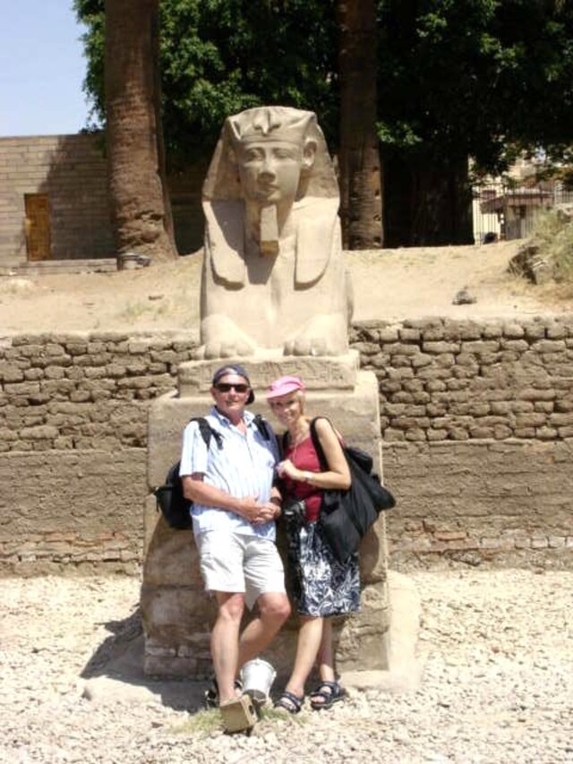 Jacqueline en Egypte