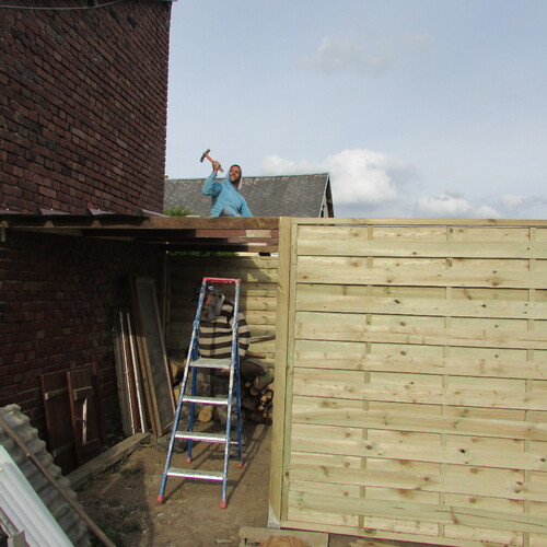 construction de mon cabanon a bois