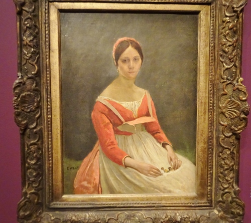 Exposition de portraits de Corot au musée Marmottan (photos)