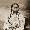 Spotted Fawn, Cheyenne Girl. Photographed in 1878.