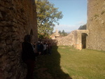 Visite du château de Brancion