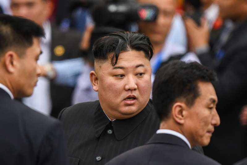 Kim Jong-un à son départ du Vietnam la semaine dernière.