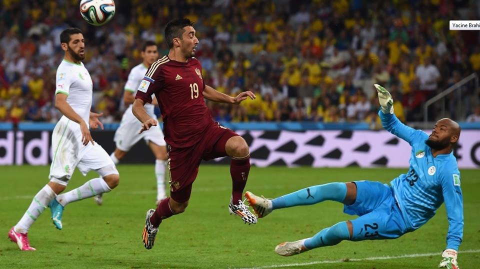 Jeudi 26.6.2014 à Curitiba Russie-EN 1-1 qualification historique