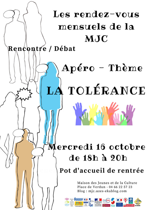 APERO - THEME d'octobre: La toérance