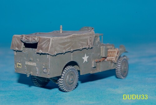 Normandie 1944-Scout car White M3 A1 11 th armoured division