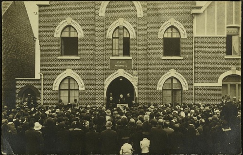 Valenciennes. Temple antoiniste - consécration du 7 août 1932 (patrimoine-numerique.ville-valenciennes.fr)