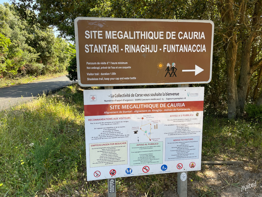 Site mégalithique de Cauria - Alignement de Stantari - Sartene (1) 