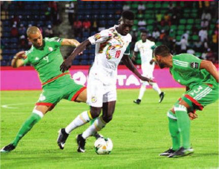 Lundi 23.1.2017 à Franceville CAN EN-Sénégal 2-2 éliminé