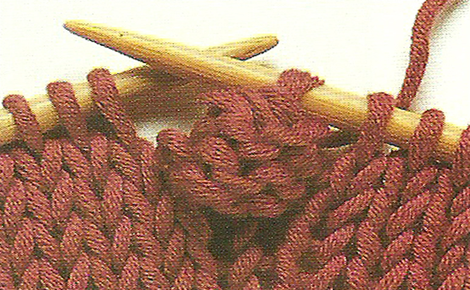 comment tricoter le point nope