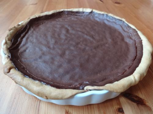 Flan pâtissier au chocolat