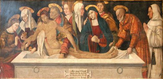 première rencontre du christ avec le tombeau