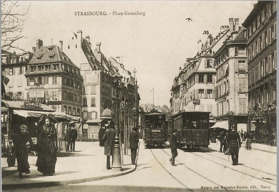 strasbourg cartes postales