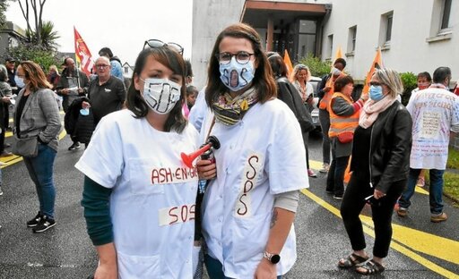 Manon et Élise, aide-soignante et infirmière, ont été impliquées de près dans la crise du Covid -19.