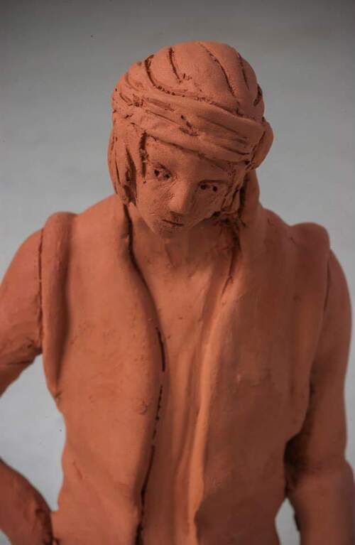 Sculpture personnage