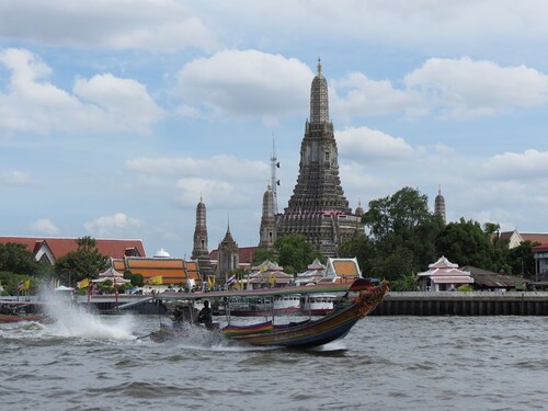 13 Juillet 2013 - Bangkok, les marchés flottants et le temple de Wat Arun... trop beaux !