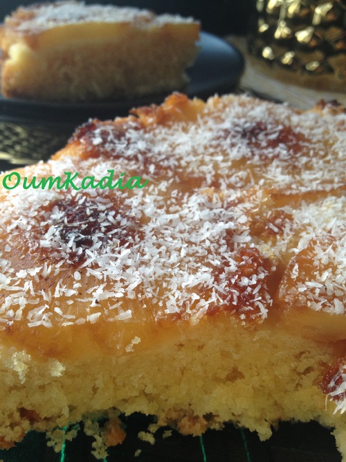 GÂTEAU RENVERSE A L'ANANAS