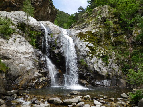 * VERNET-les-BAINS cascades de St Vincent et des Anglais