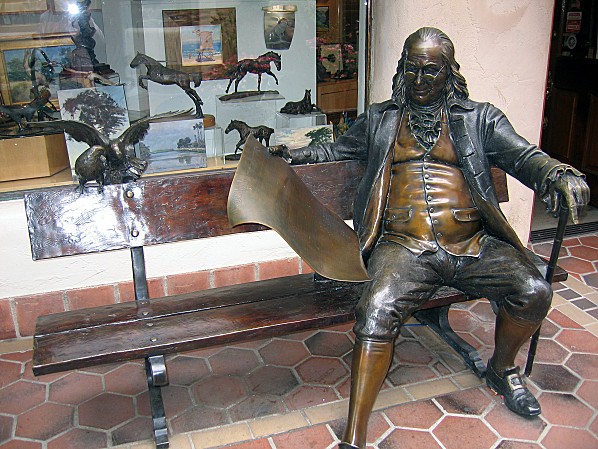 Côte Californienne Santa Barbara sculpture bronze 1