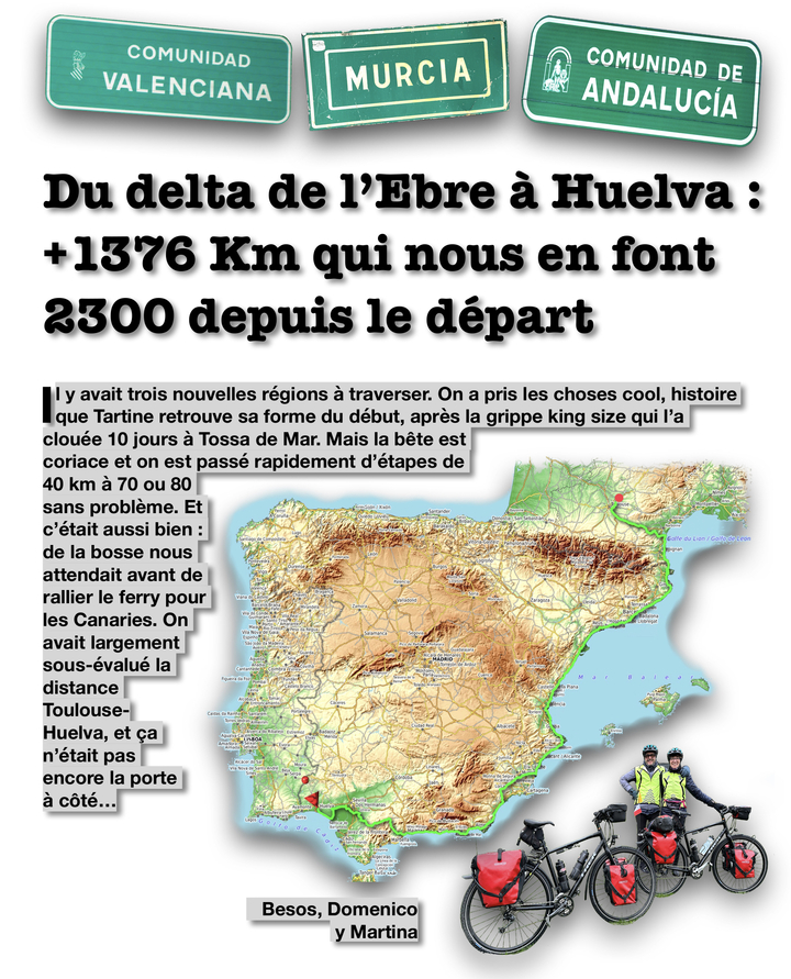 2023 / Toulouse - Canaries à vélo et retour / 2