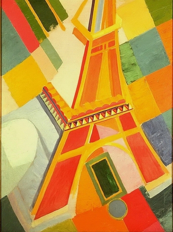 Robert Delaunay, La Tour Eiffel