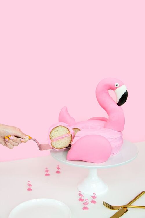 Flamingo Cake : Gâteaux d'Anniversaire (40)