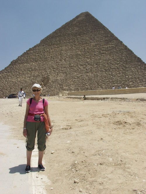 Jacqueline en Egypte Hurgada 2008