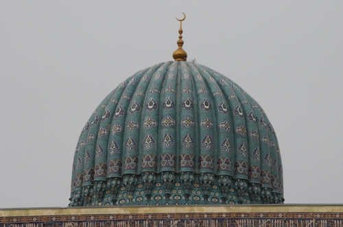 Sur la route, entre Boukhara et Samarcande