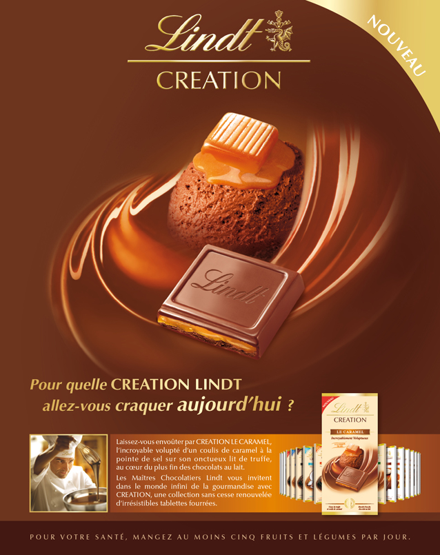 Chocolat Lindt Creation et vous pour quelle Creation allez-vous