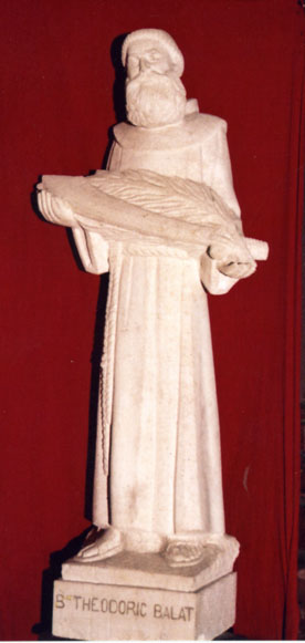 Saint Théodoric Balat, franciscain martyr en Chine († 1900)
