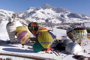 season balloons winter mountain balloons 