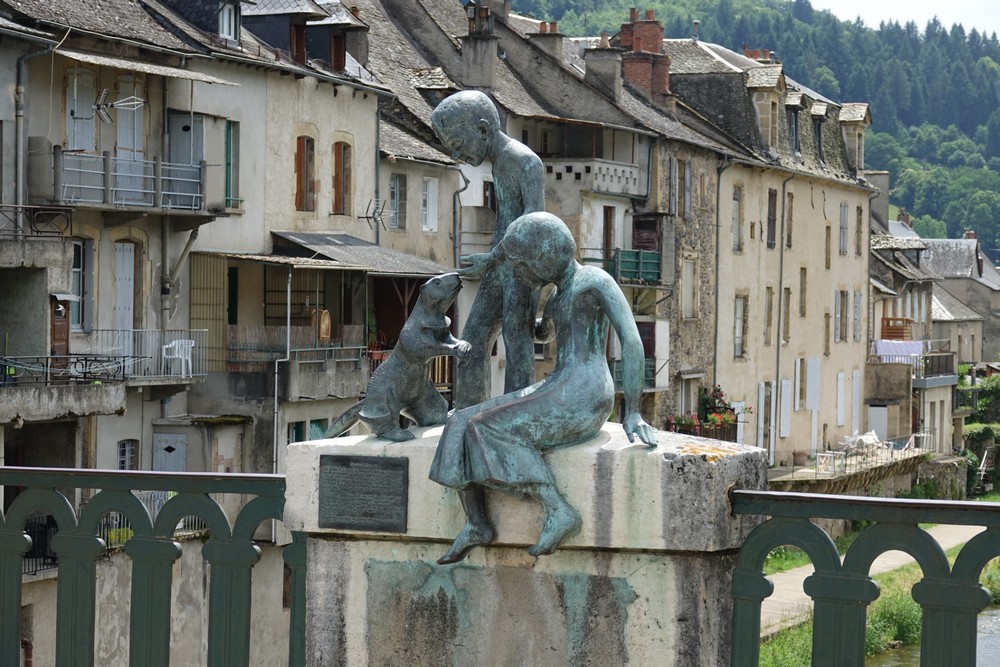 Saint-Geniez-d'Olt, dans l'Aveyron...