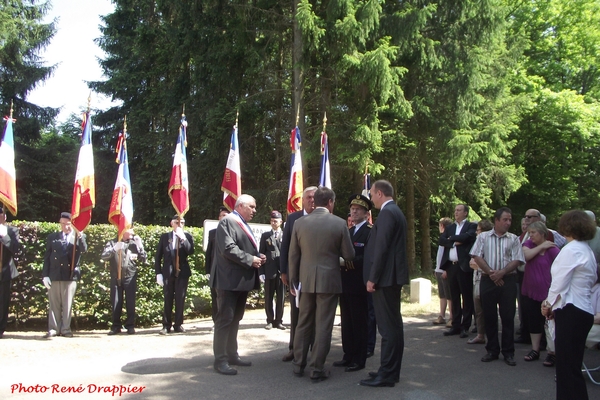 Commémoration, au Monument de la Forêt, des 70 ans de la bataille qui coûta la vie à 37 Résistants