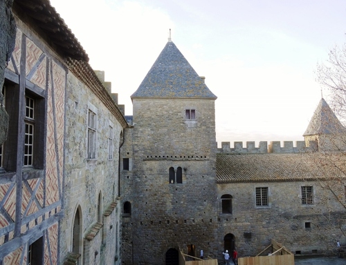 Au coeur de la Cité et du châteu comtal de Carcassonne (photos)